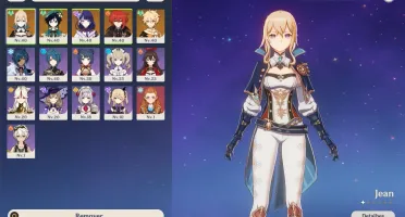 GENSHIN IMPACT CONTA COM VENTI, DILUC, RAIDEN E JEAN [AR28]