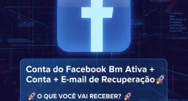 Bm Ativa + Conta + E-mail de Recuperação + Amigos