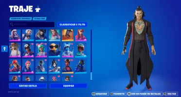 Conta Fortnite (Capitulo 2, Temporada 5 pra frente)