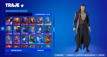 Conta Fortnite (Capitulo 2, Temporada 5 pra frente)