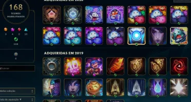 Conta LOL Full Champ 298 skins