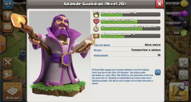 Conta Clash of Clãs - CV 12 RECEM UP + SKINS