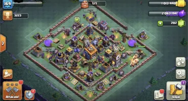 Conta Clash of Clãs - CV 12 RECEM UP + SKINS