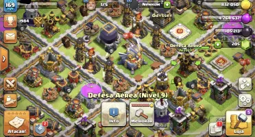 Conta Clash of Clãs - CV 12 RECEM UP + SKINS