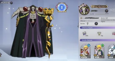 Conta do Lord Of Nazarick Mobile LEV 53