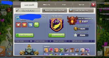 conta clash of clans CV17 SEMI FULL