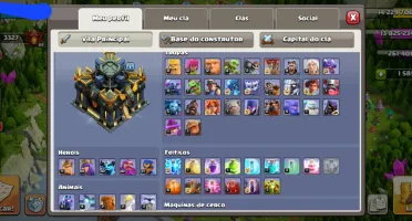 conta clash of clans CV17 SEMI FULL