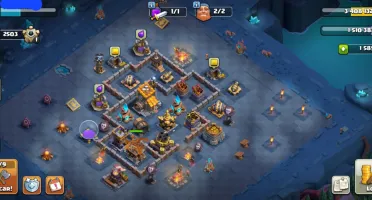 conta clash of clans CV17 SEMI FULL