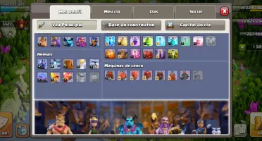 conta clash of clans CV17 SEMI FULL