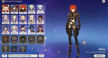 Diluc+Mona +Klee - AR45 (End Game) - Top Account BARATO