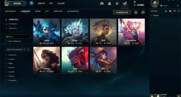 Conta de League of Legends