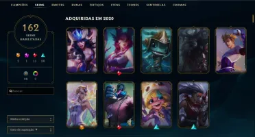 Conta League of legends Gold