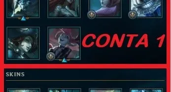 CONTAS LOL| LVL 30 UNRANKED