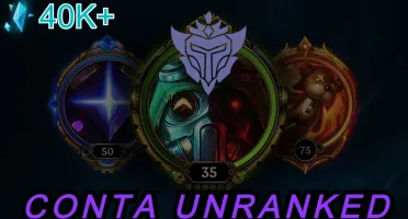 CONTAS LOL| LVL 30 UNRANKED