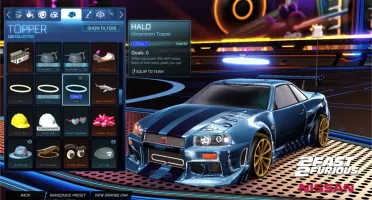Conta RARA Rocket League - Dieci ORO, Skyline, Batmóvel e +
