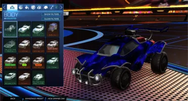 Conta RARA Rocket League - Dieci ORO, Skyline, Batmóvel e +