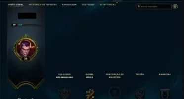 Conta Unranked Lvl 30 - League of Legends - LOL