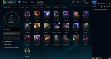 conta lol level 24