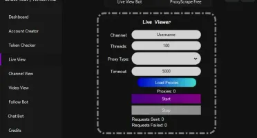 100 Reais Em Bot De Ad E Bot Para Afiliar Canal Twitch