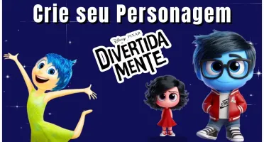 Faça Seu Personagem "Divertida Mente 2" Com I.A