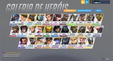 MELHOR CONTA BLIZZARD OVERWATCH
