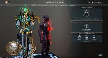 vendo conta no Warframe maestria 17