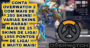 Conta de overwatch PC(Funciona em todas as plataformas)