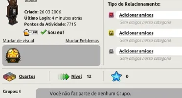 Conta HABBO 2006