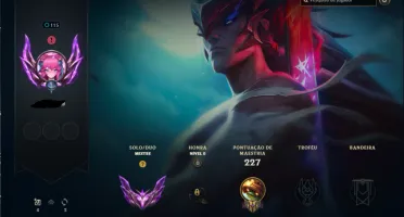 League Of Legends Conta Mestre mmr alto
