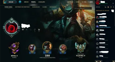 Conta de League of Legends