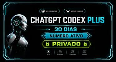 CHATGPT CODEX PLUS / CHAT GPT PLUS COM NUMERO VERIFICADO