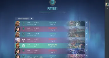 Conta Valorant com Leque Celestial + 300vp + Plat 1