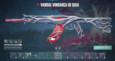 Conta de Valorant com 3 facas