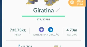 CONTA POKEMON GO