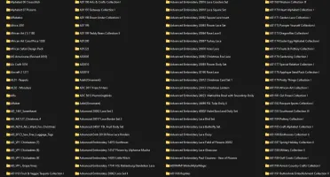 900 MIL MATRIZES - Isso mesmo, tudo para bordado