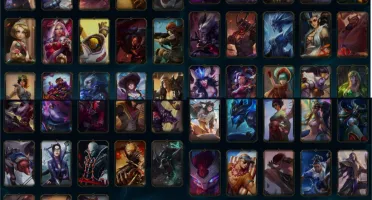 CONTA LOL MMR DIAMANTE NV204 QUASE TODOS OS CHAMPS 117 SKINS