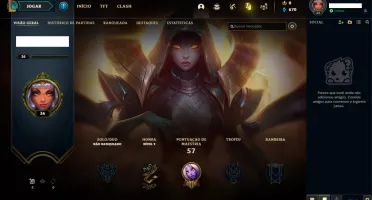 Conta Nível 30+ League of Legends
