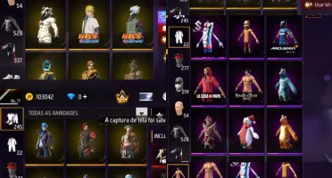Conta Ff Nvl 71 | Calça Angelical + Armas Evolutivas Lvl 5+
