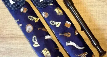 Capa para Flauta Soprano com Inicial Personalizada