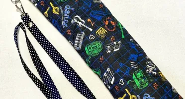 Capa para Flauta Soprano com Inicial Personalizada
