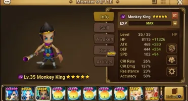 Conta Starter com MK dark + Pergaminho Transcende
