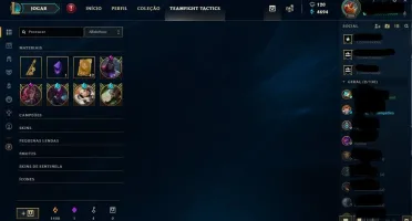 Conta League of Legends lvl 306 com 438 skins Platina 3