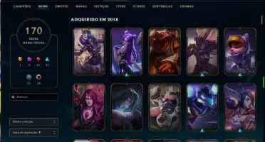 Conta Diamante 4 - mais de 170 skins e 160 icons! 3