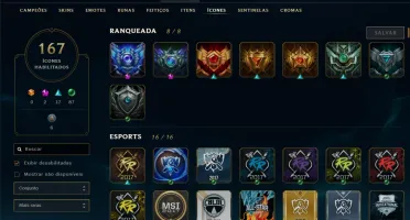 Conta Diamante 4 - mais de 170 skins e 160 icons! 3
