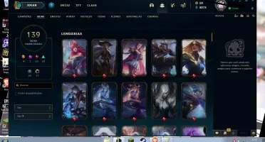 Conta LoL Nível 198 com Kaisa, Teemo e Soraka Prestígio