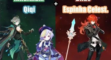Conta Genshin AR 7 com Alhaitham, Espinha Celestial e Qiqi