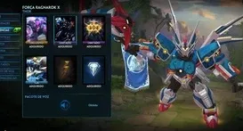 CONTA SMITE (PC) LVL 155 COM + DE 700 SKINS e (6 TIER5)
