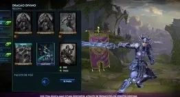 CONTA SMITE (PC) LVL 155 COM + DE 700 SKINS e (6 TIER5)