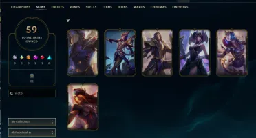 Conta lol elise vitoriosa + kayle juiza