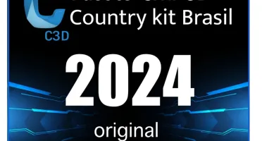 Pacote  Civil 3D Country Kit Brazil para Windows - Original